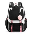 1Denim backpack, large capacity