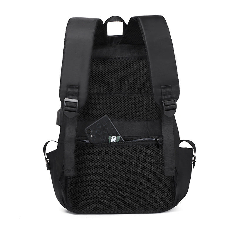1Large backpack, 36–55 L, oxford fabric, waterproof