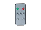 Wireless Window Candles with Remote Control and Timer - Set of 4, Brass