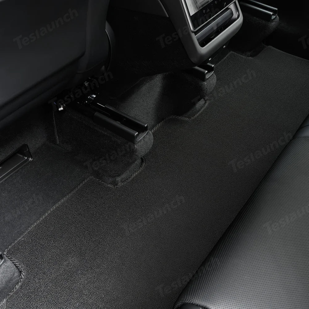 Durable Carpet-Style Floor Mats (3-Piece Set) for Tesla Model Y Juniper 2025+