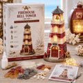 Vintage Firehouse Sea Glass-Style Mosaic Light DIY Kit