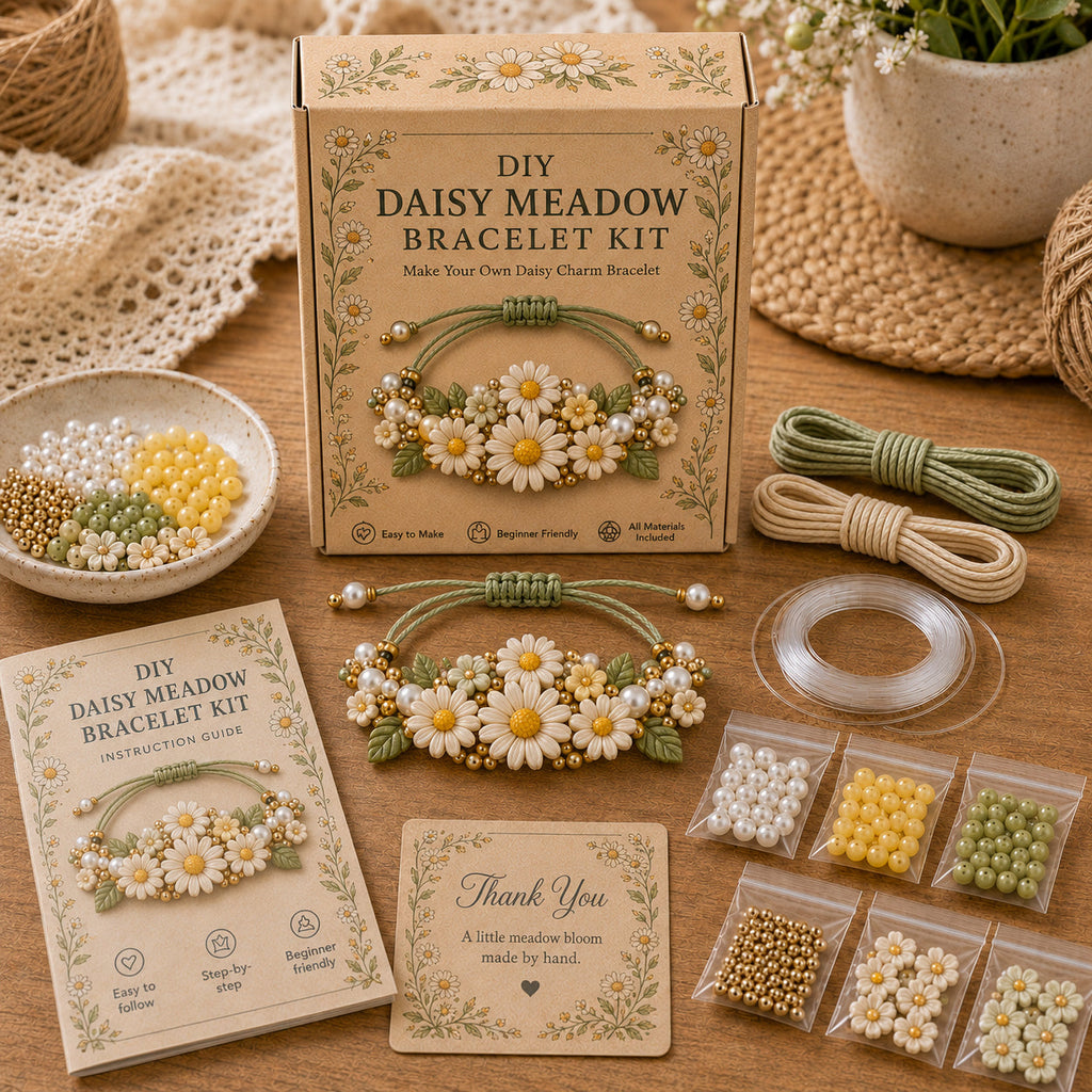 Cottage Garden Charm Bracelet DIY Kit Series