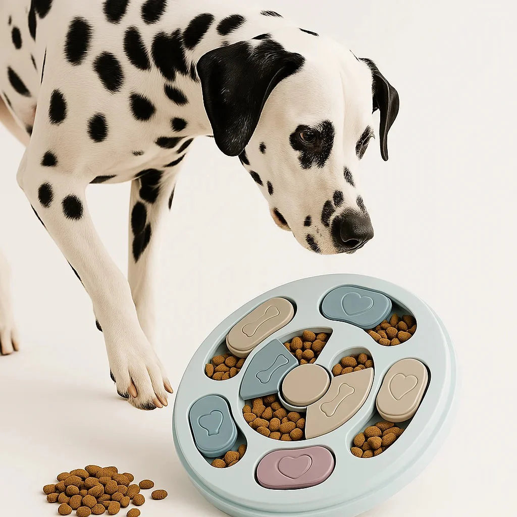 Slow Feeder Puzzle Bowl