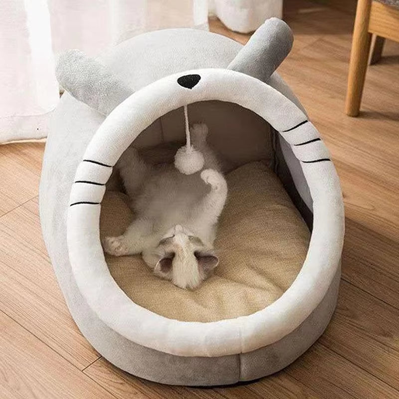 Deep Sleep Cave Cat Bed