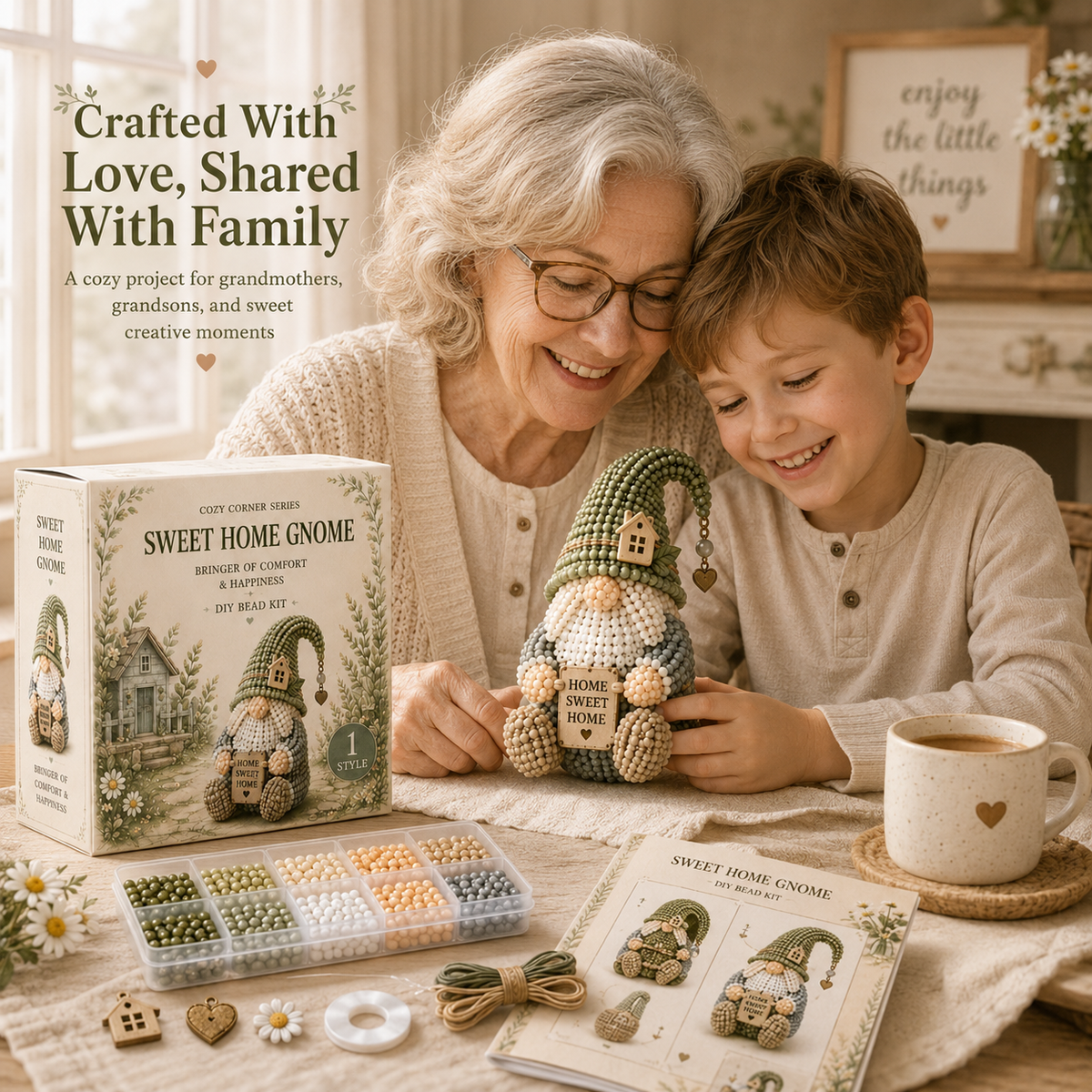 Sweet Home Gnome DIY Bead Kit