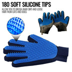 Pet Deshedding Grooming Gloves