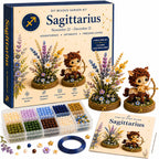 12 Zodiac Signs DIY Beaded Garden Craft Kit