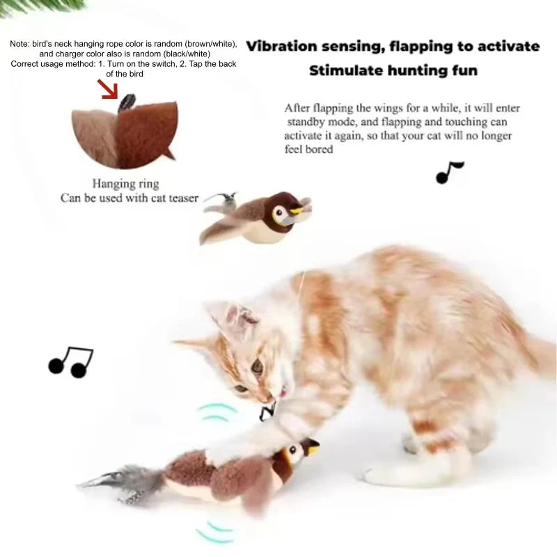 Chirping Bird Cat Toy