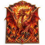 3D Layered Dragon Diamond Painting Kit