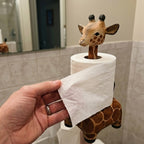 Happy Elephant Deer Toilet Paper Holder