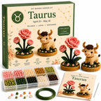 12 Zodiac Signs DIY Beaded Garden Craft Kit