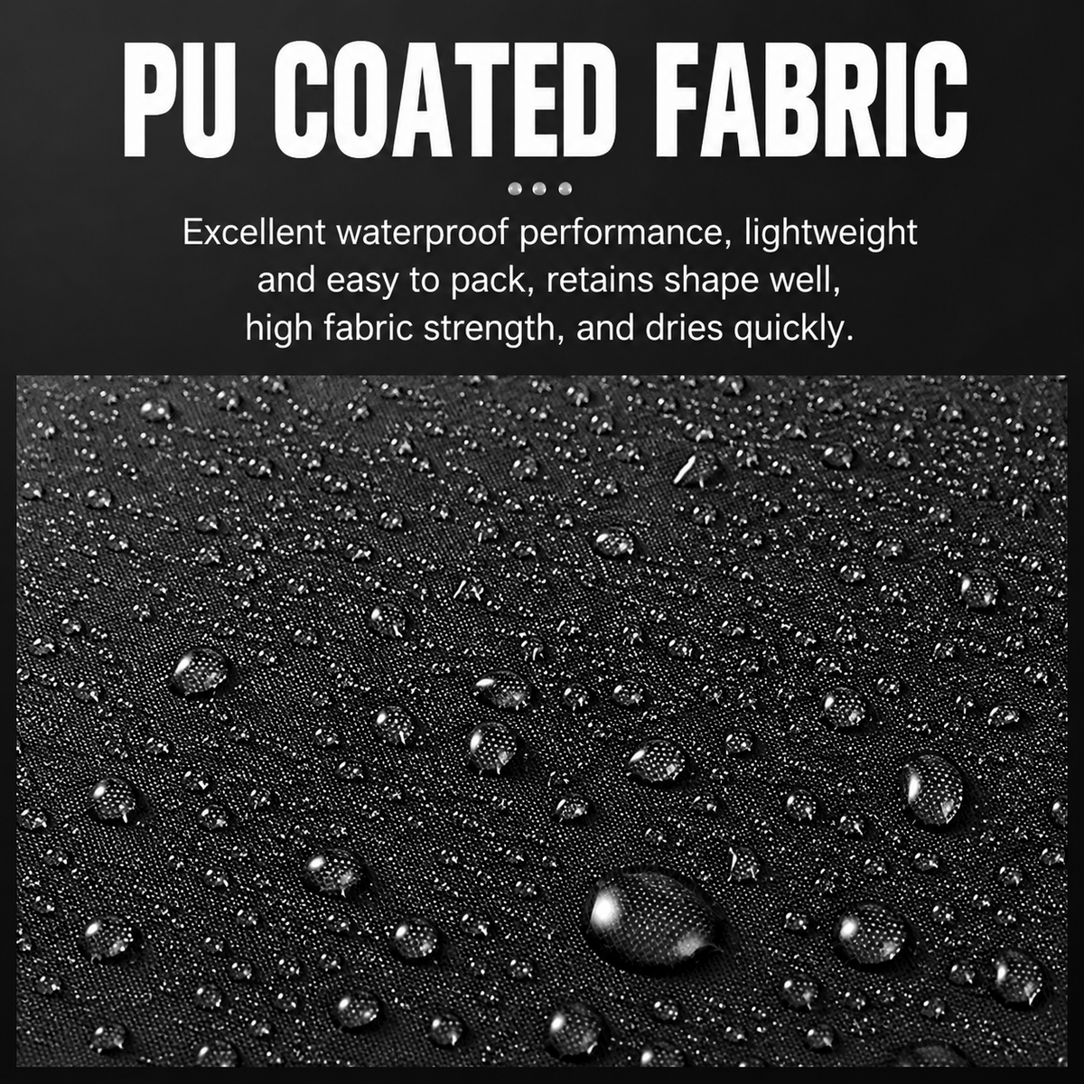 3 in 1 Waterproof Rain Poncho for Camping Hiking Backpacking