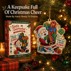 Beginner-Friendly Funny Christmas Pearl Diamond Art Ornament DIY Kit