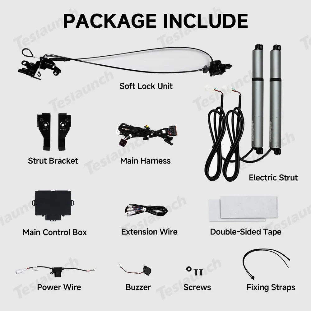 Electric Power Frunk Lift Kit for Tesla Model X/S/Y/3
