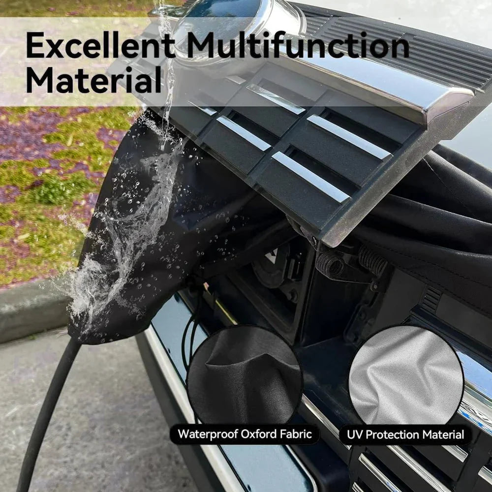 EV Charger Plug Cover Waterproof Outdoor Electric Car Charging Port Cover for Electric Vehicle（All Car）