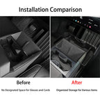 Extended Center Console Storage Box for Cybertruck
