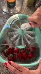 Easy Spin Veggie & Fruit Washer Basket