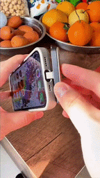 2 in 1 Type C Fast Charging Adapter with Phone Stand