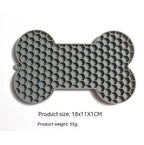 Bone Silicone Dog Lick Mat