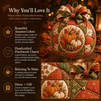 Autumn Thanksgiving Classics Patchwork Ornament DIY Kit