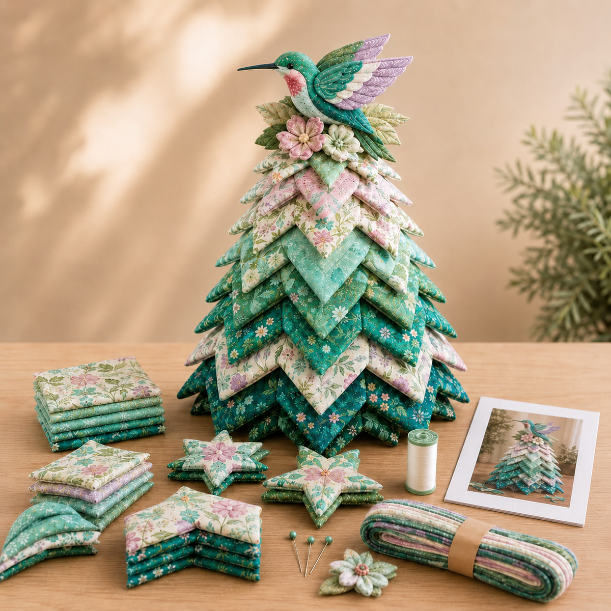 DIY Patchwork Christmas Tree Kit