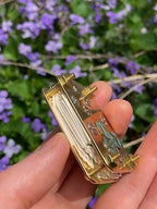 Miroken | Mini Flower Press | Compact Botanical Keepsake Maker | Portable Craft Tool