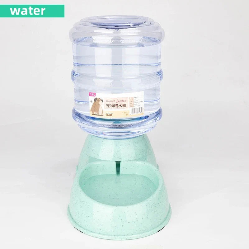 Large Capacity Pet Feeder & Water Bowl