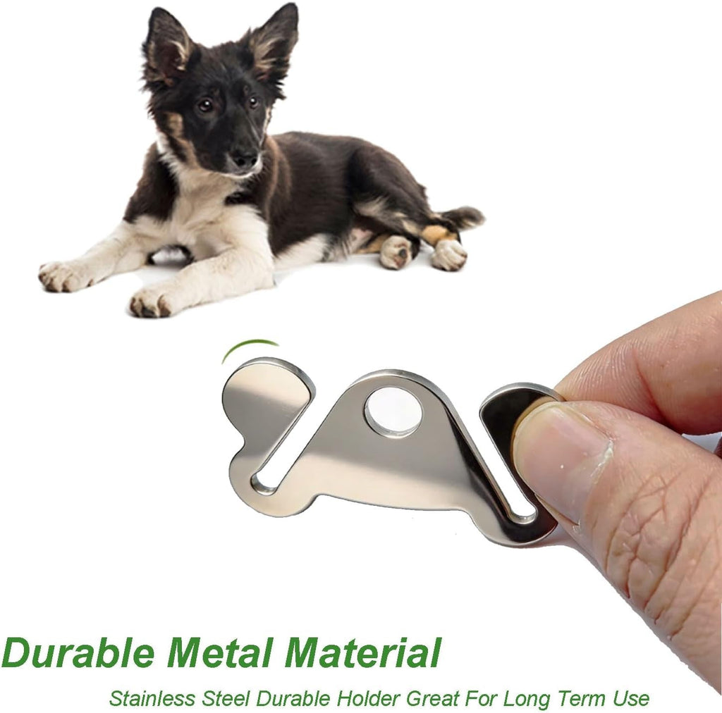 Hands-Free Dog Poop Bag Holder 2-Pack