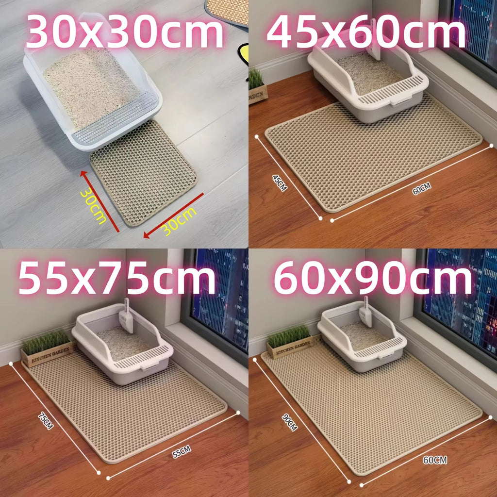 Miroken Extra-Large Heavy-Duty Cat Litter Mat