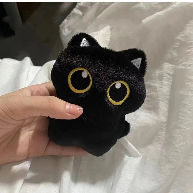 Miroken Black Cat Plush Decor & Gift Toy