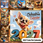 2027 Chihuahua Wall Calendar