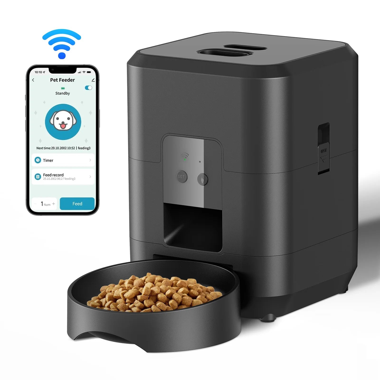 Smart Automatic Pet Feeder, Timed