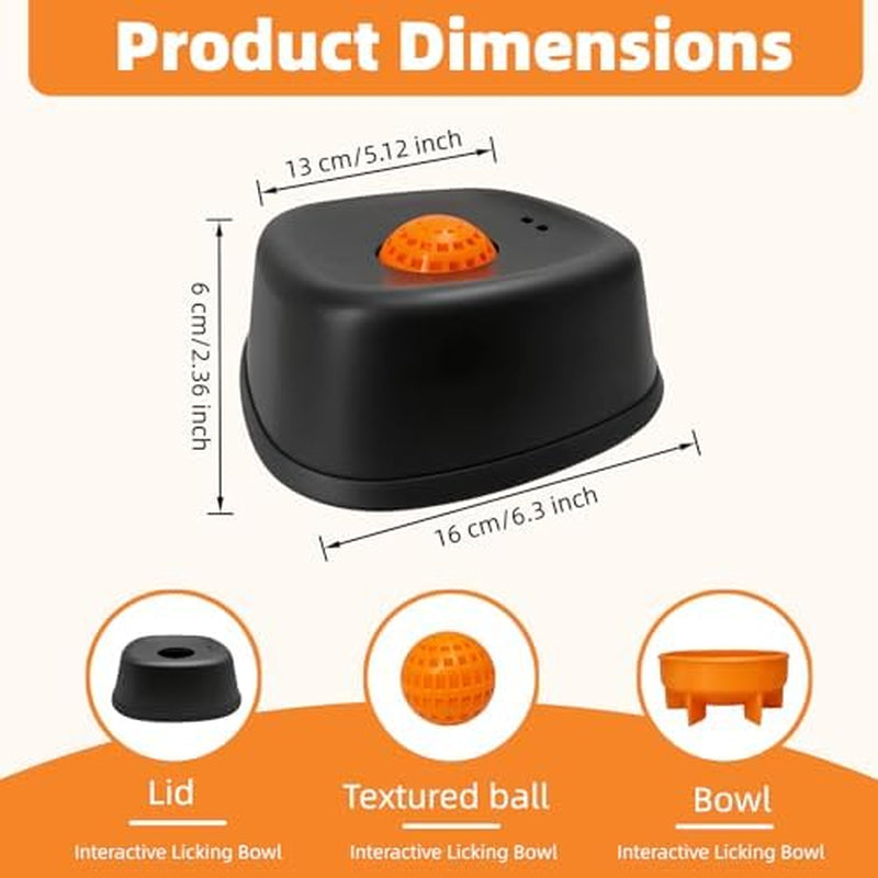 Bone Broth Slow Lick Bowl, 3/4 Cup