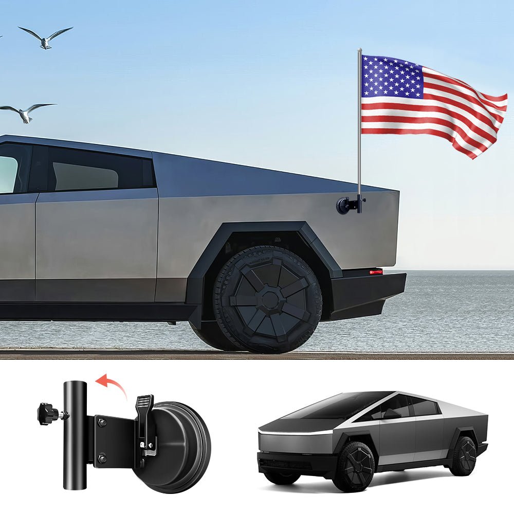 Flag Pole Holder for Tesla Cybertruck