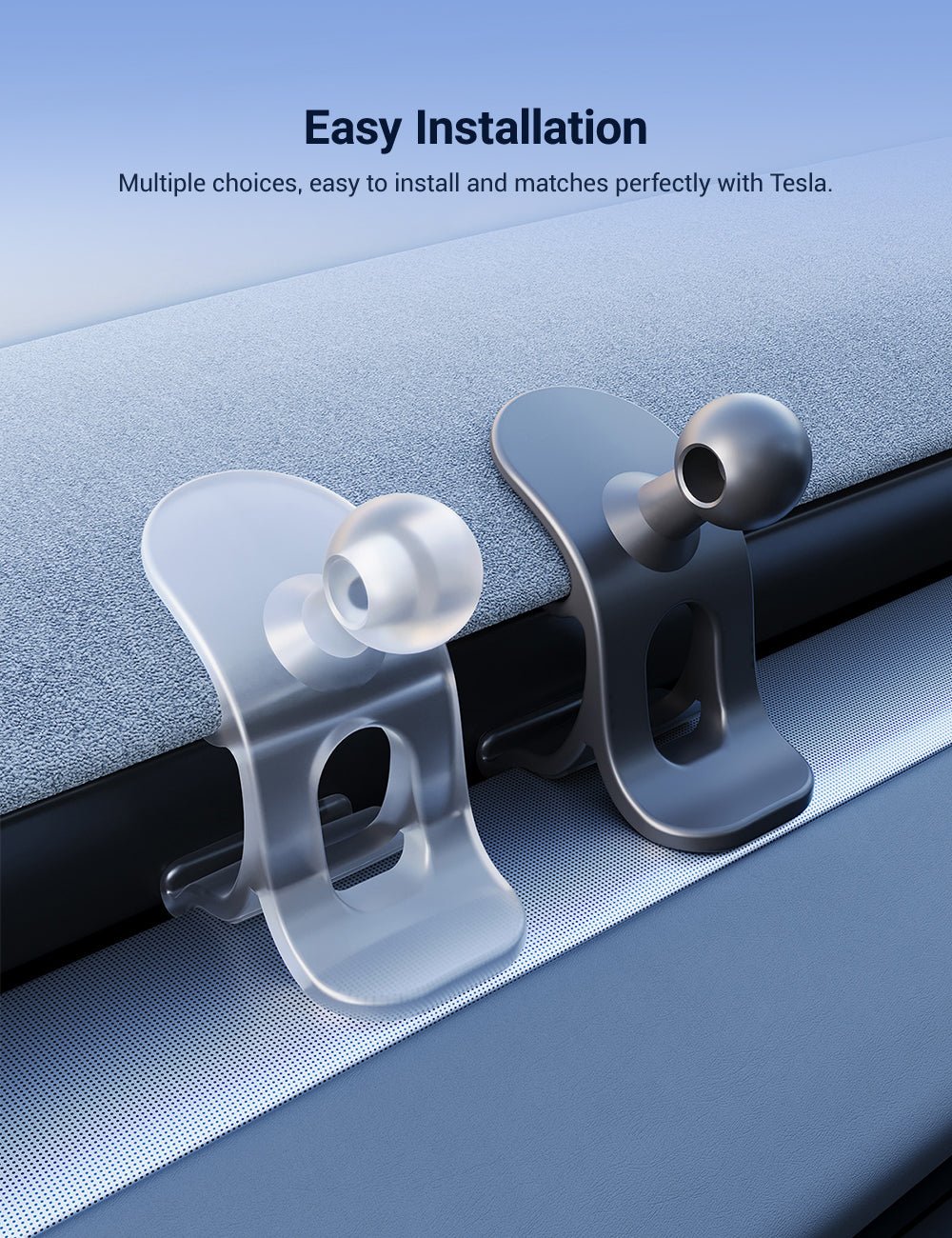 Flexible Phone Holder for Model 3 Highland & Model Y Juniper | Miroken