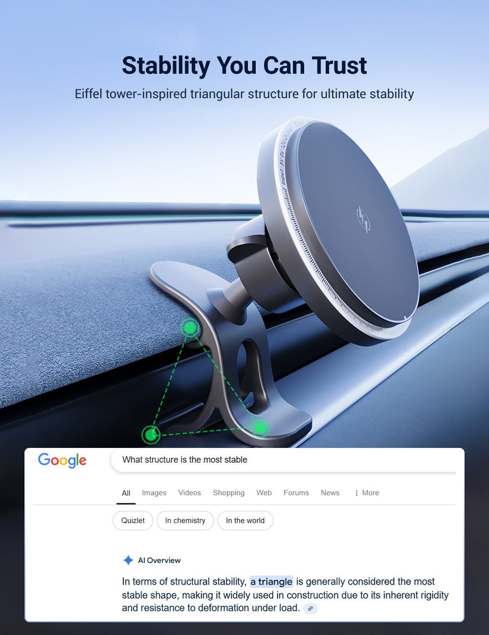 Flexible Phone Holder for Model 3 Highland & Model Y Juniper | Miroken
