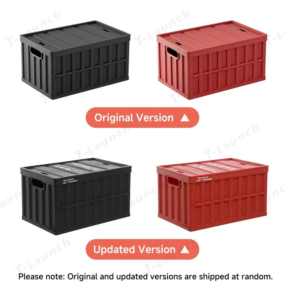 Foldable Vault Cargo Bins for Tesla Cybertruck