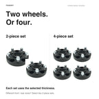 Forged Wheel Spacer for Tesla Model 3/Y/X/S (a set 4pcs)