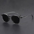 Miroken | Men's Sunglasses RetroView – Round Tortoiseshell Glasses with Lightweight Frame