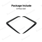 Front Fog Light Canard Trim Covers for Tesla Model Y Juniper 2025+