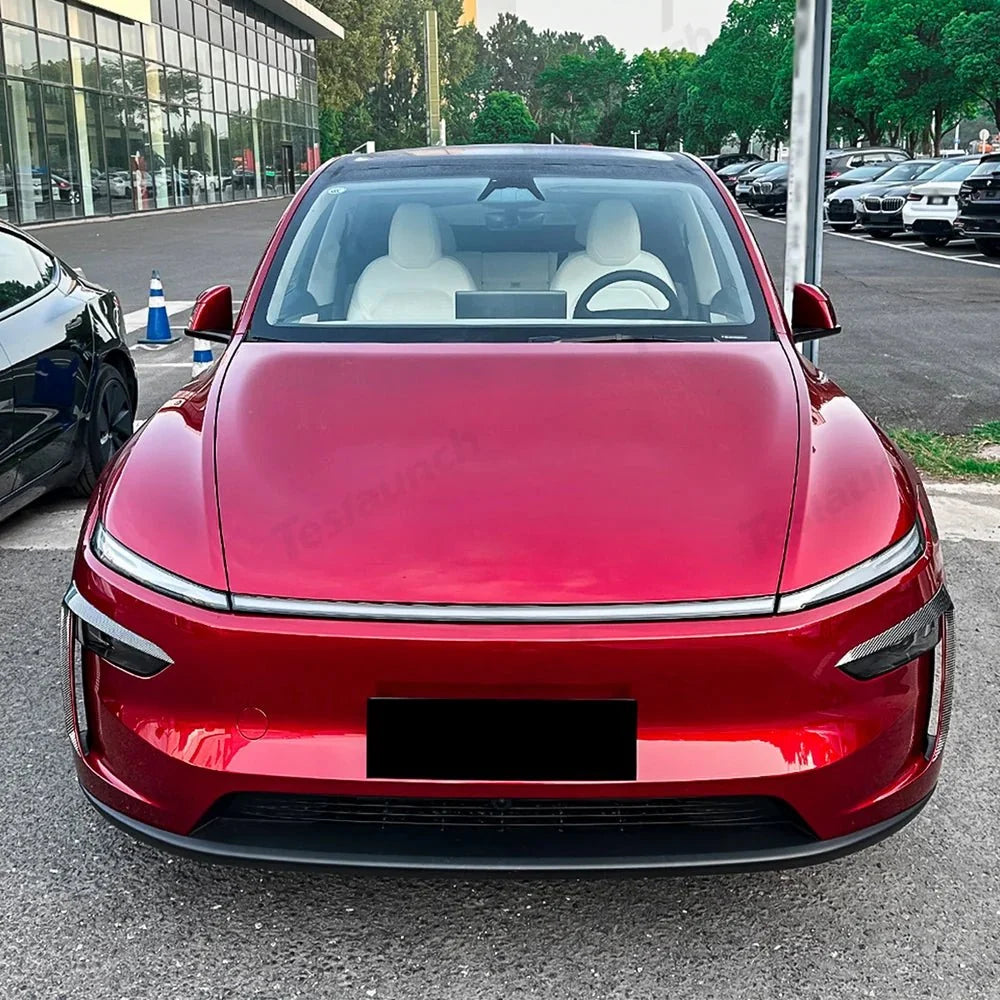 Front Fog Light Canard Trim Covers for Tesla Model Y Juniper 2025+