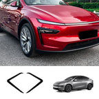 Front Fog Light Canard Trim Covers for Tesla Model Y Juniper 2025+
