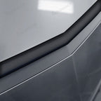 Front Light Bar & Taillight DIY Black Vinyl Wrap Kit for Tesla Cybertruck