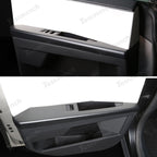 Front & Rear Door Armrest Overlays Covers (Carbon Fiber Pattern ABS) for Cybertruck 2024-2025 (4 PCS)