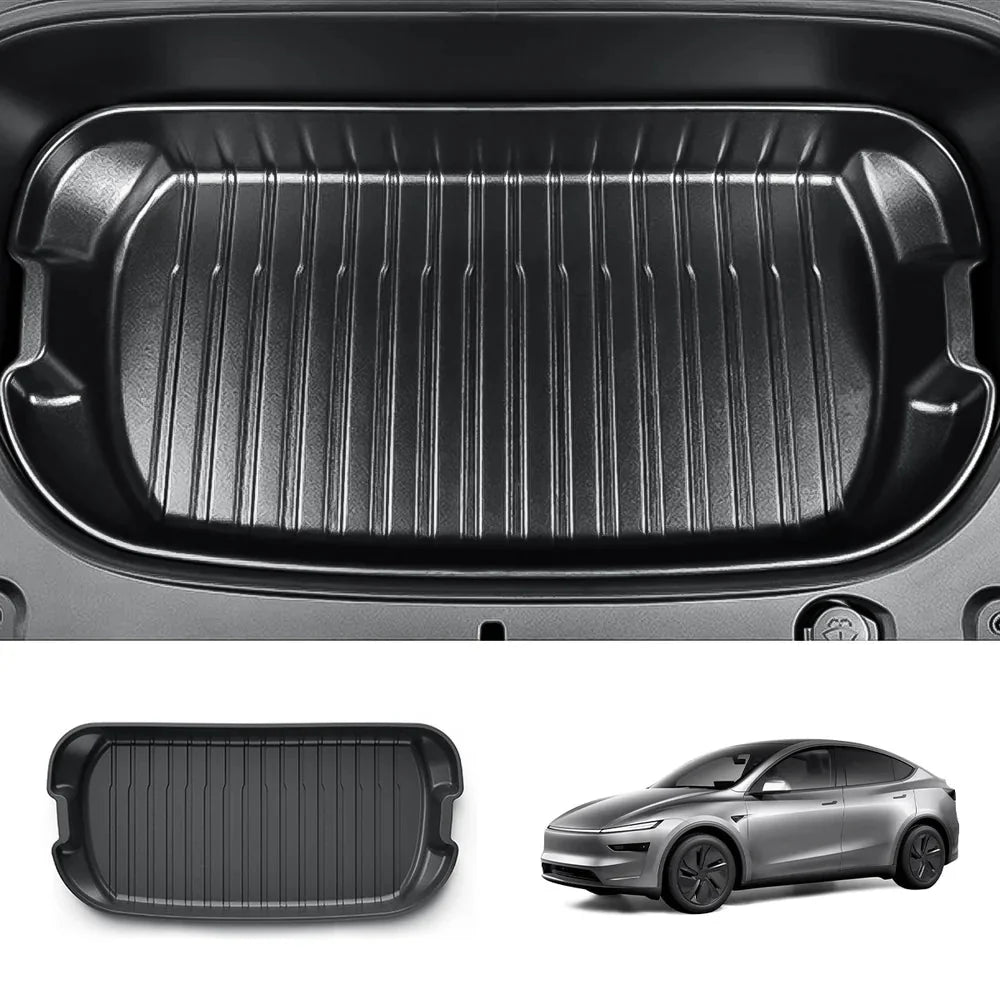 Front & Rear Trunk Shelf Storage Boxes for Tesla Model Y Juniper 2025+