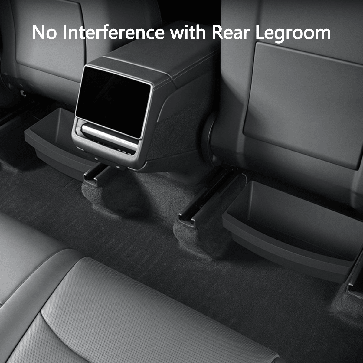 Front Row Under Seat Storage Box for Tesla Model Y 2021+