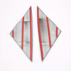 Front Triangular Window Cover (1 Pair) for Model 3 (2017+)
