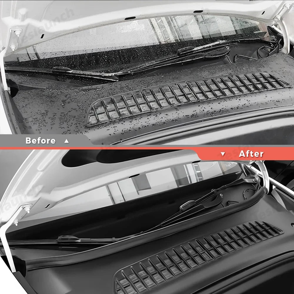 Front Trunk Cowl Water Seal & Hood Weatherstrip for Tesla Model 3 Highland / Model Y 2021+