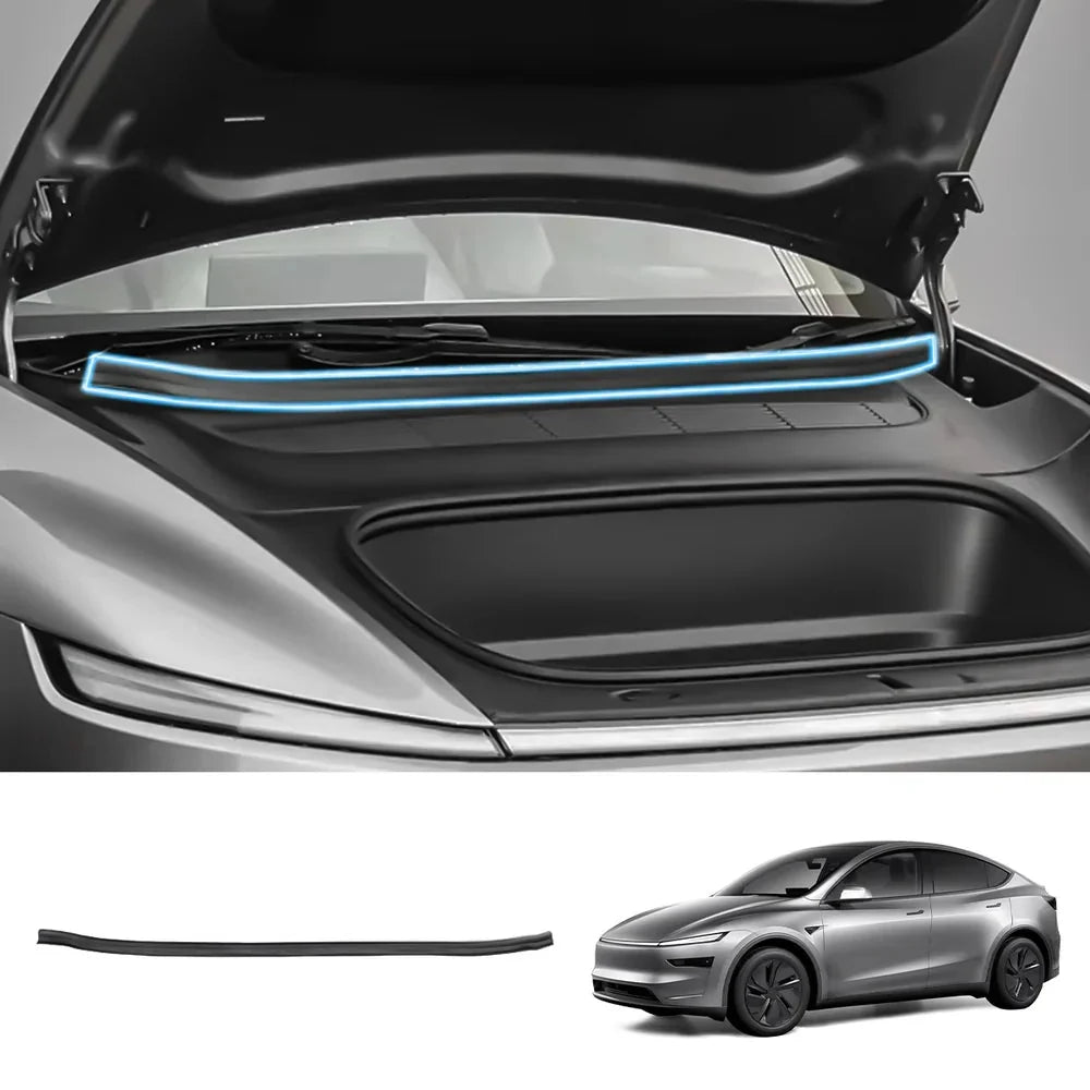 Front Trunk Cowl Water Seal & Hood Weatherstrip for Tesla Model 3 Highland / Model Y 2021+