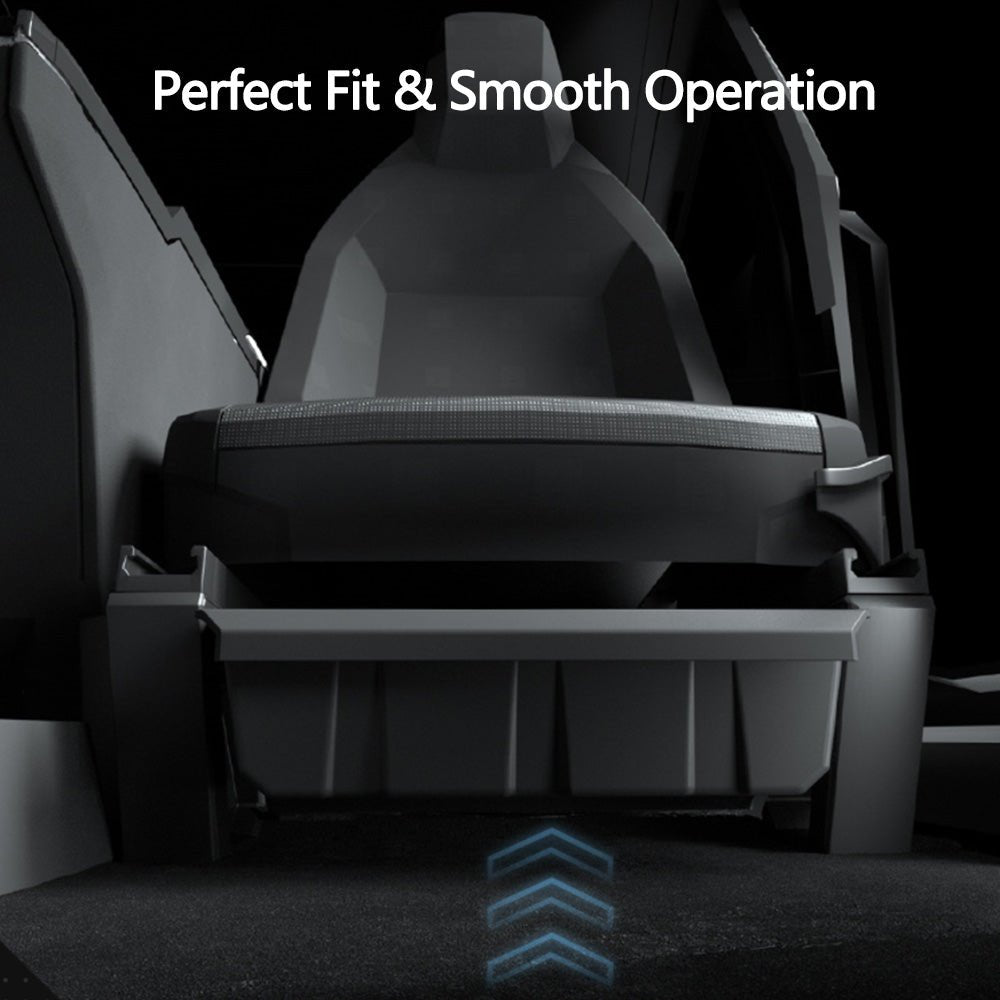 Front Under Seat Hidden Storage Box for Tesla Cybertruck